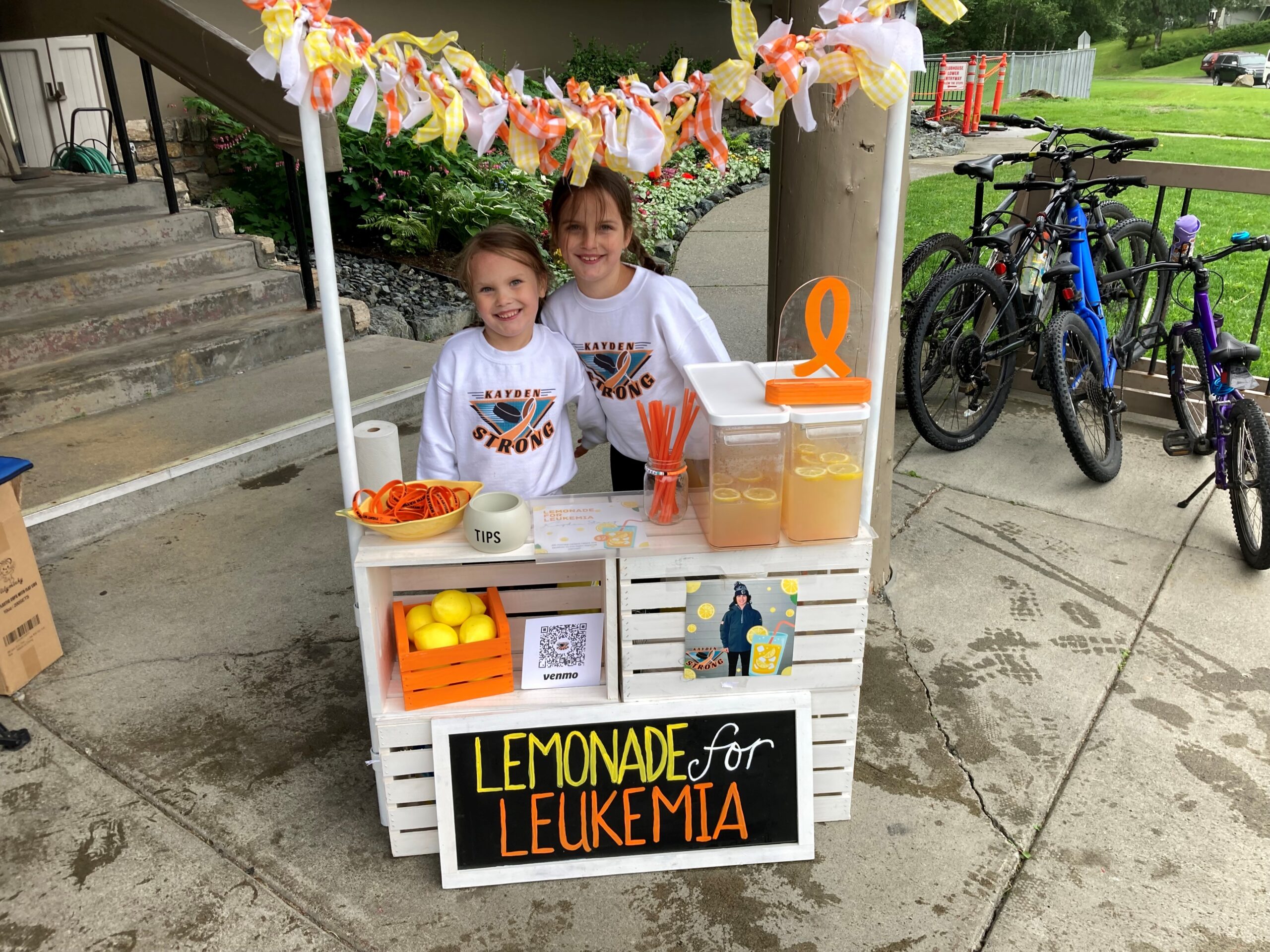 Lemonade Stand at the Bayshore Clubhouse
