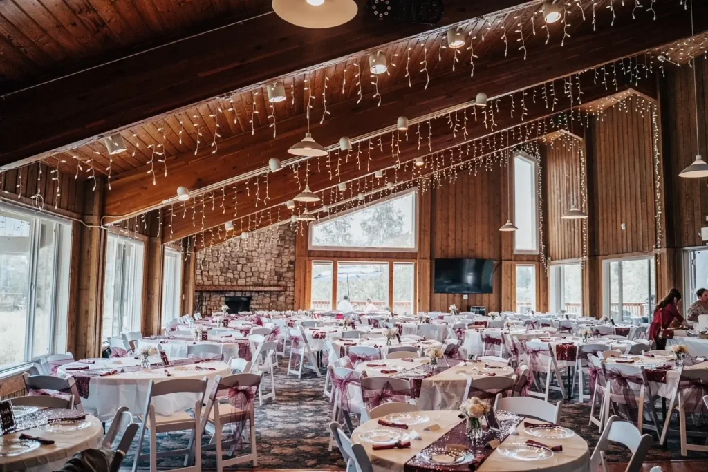 An inside view of the rentable Chalet at the Bayshore Clubhouse